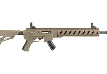 Ruger 10/22 Tactical With FDE ATI AR-22 Kit