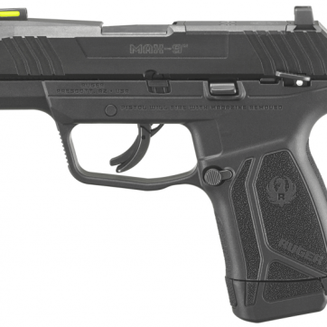 Ruger – MAX-9 Black Manual Safety 12rd 3.2″ 9mm